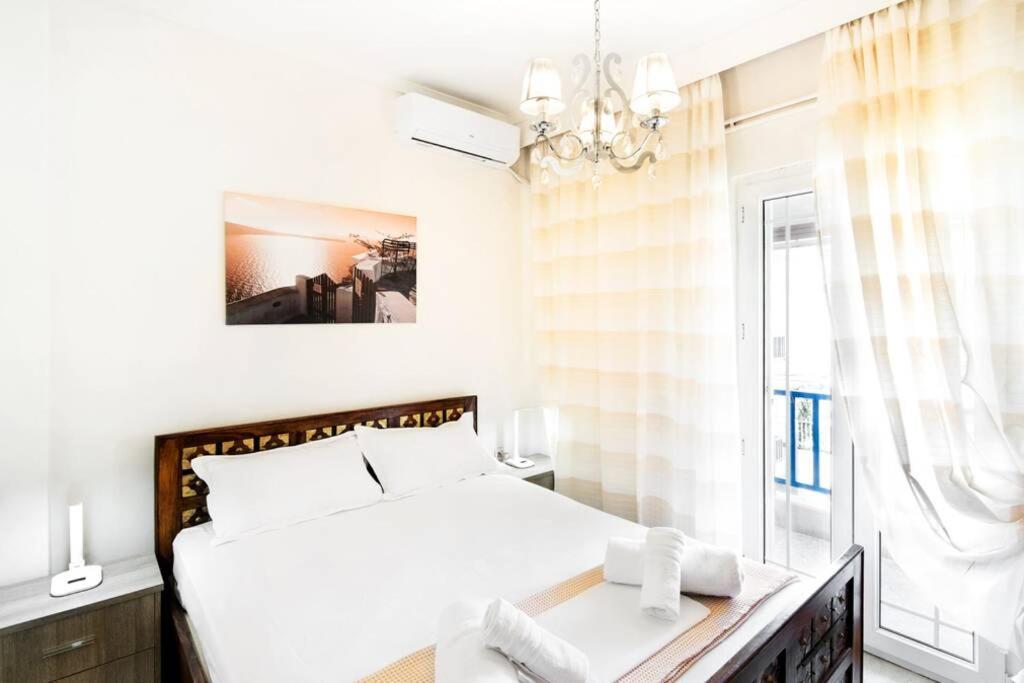 Seafront 2 Bedrooms Apartment Неа-Ираклия Экстерьер фото