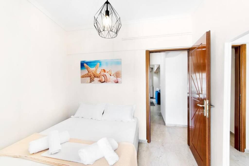 Seafront 2 Bedrooms Apartment Неа-Ираклия Экстерьер фото